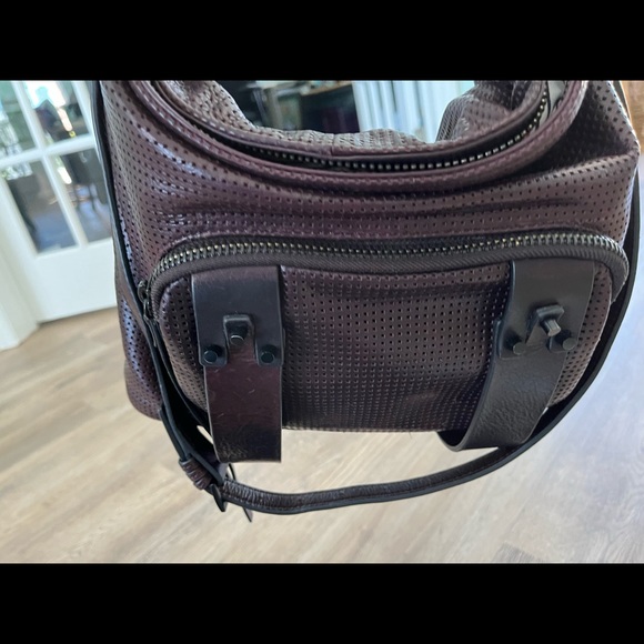 She + Lo Dark Wine Shoulder/Crossbody Bag - Picture 2 of 10